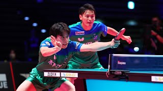 大島祐哉  篠塚大登 vs 上田仁 松平健太 T10-10 木下マイスター東京 vs T.T彩たま ノジマTリーグ2022-2023  2022年9月10日 第1マッチ第1ゲーム【卓球 Tリーグ公式】