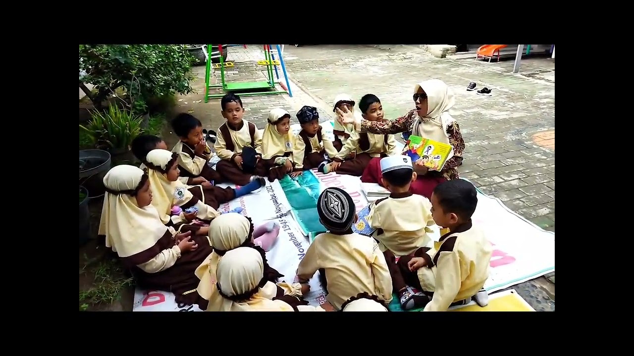 Gerakan Literasi RA Perwanida Demangan #Akusukamembaca #membaca