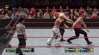 WWE2K17 May Week 1 WWF Raw Match 4 Too Much vs LOD 2000 screenshot 3