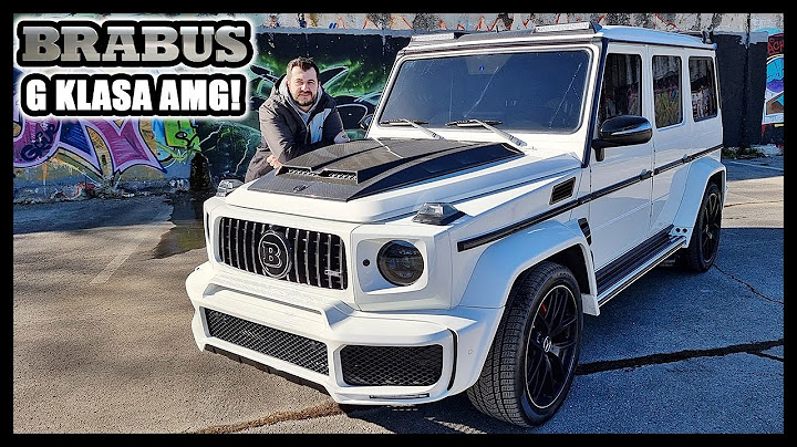 BRABUS JE NAPRAVIO ČUDOVIŠTE! G KLASA AMG G800 WIDESTAR!