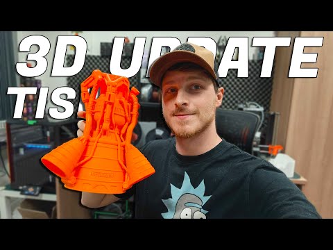 3D tisk UPDATE - Nakashi