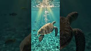 The Ocean Remembers | Emotional Sea Turtle Cinematic 4K
