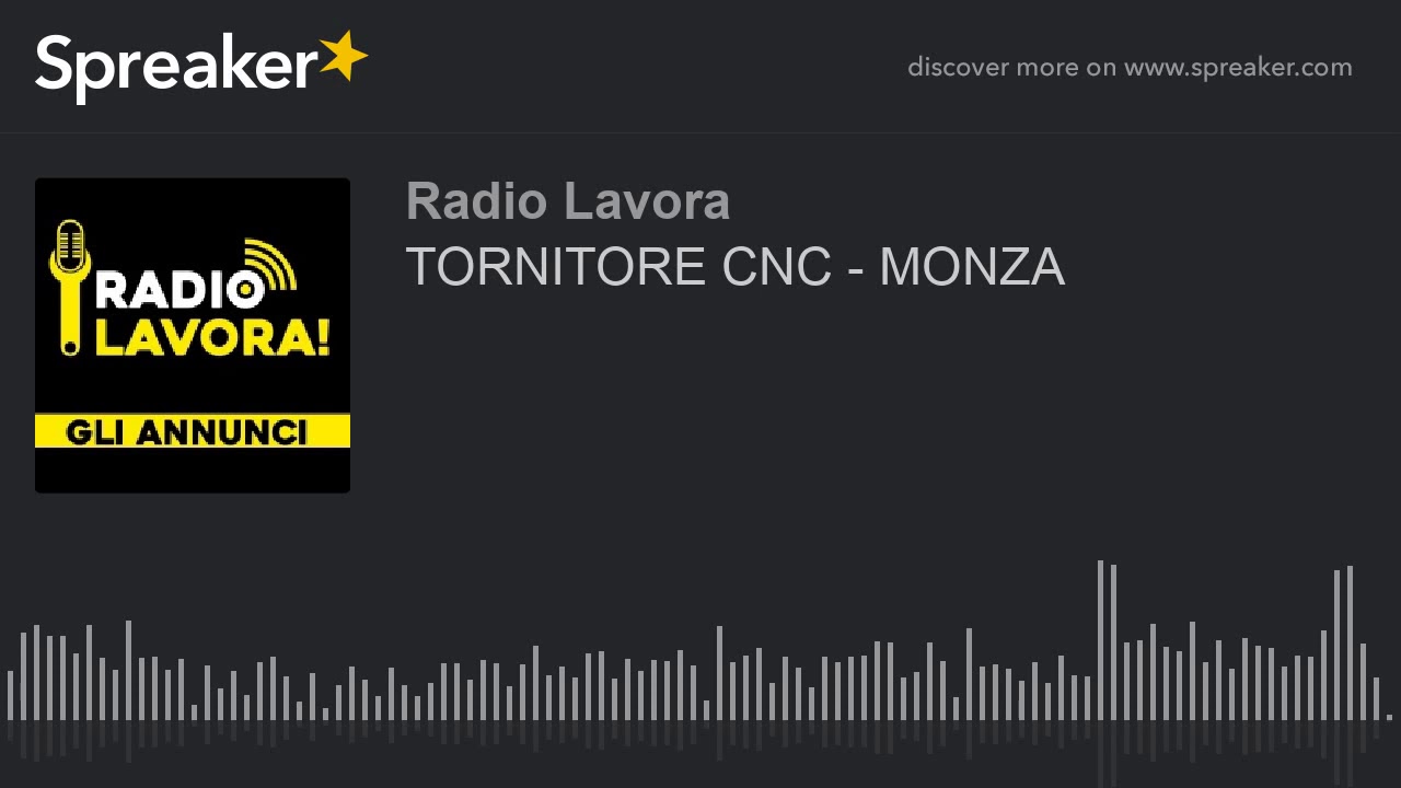 TORNITORE CNC - MONZA
