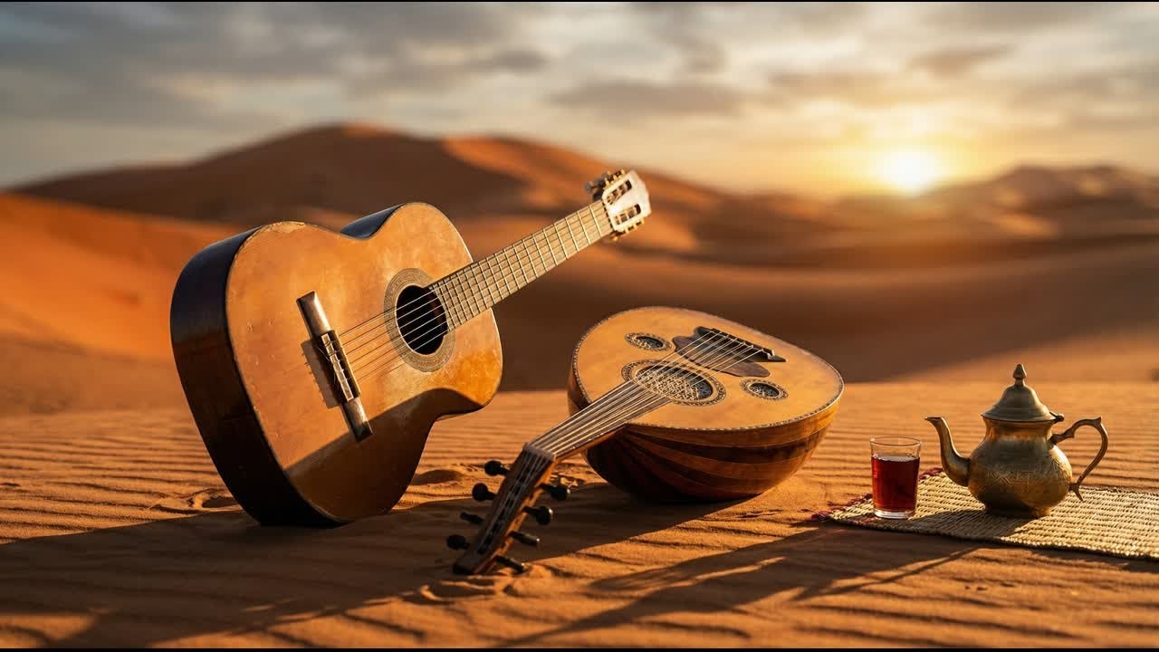 Spanish Melody & Oud – Relaxing Flamenco Rumba Guitar Fusion