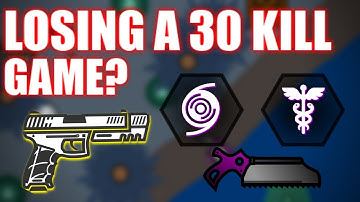 LOSING a 30 KILL GAME? | Surviv.io Cobalt Mode Pro Gameplay!