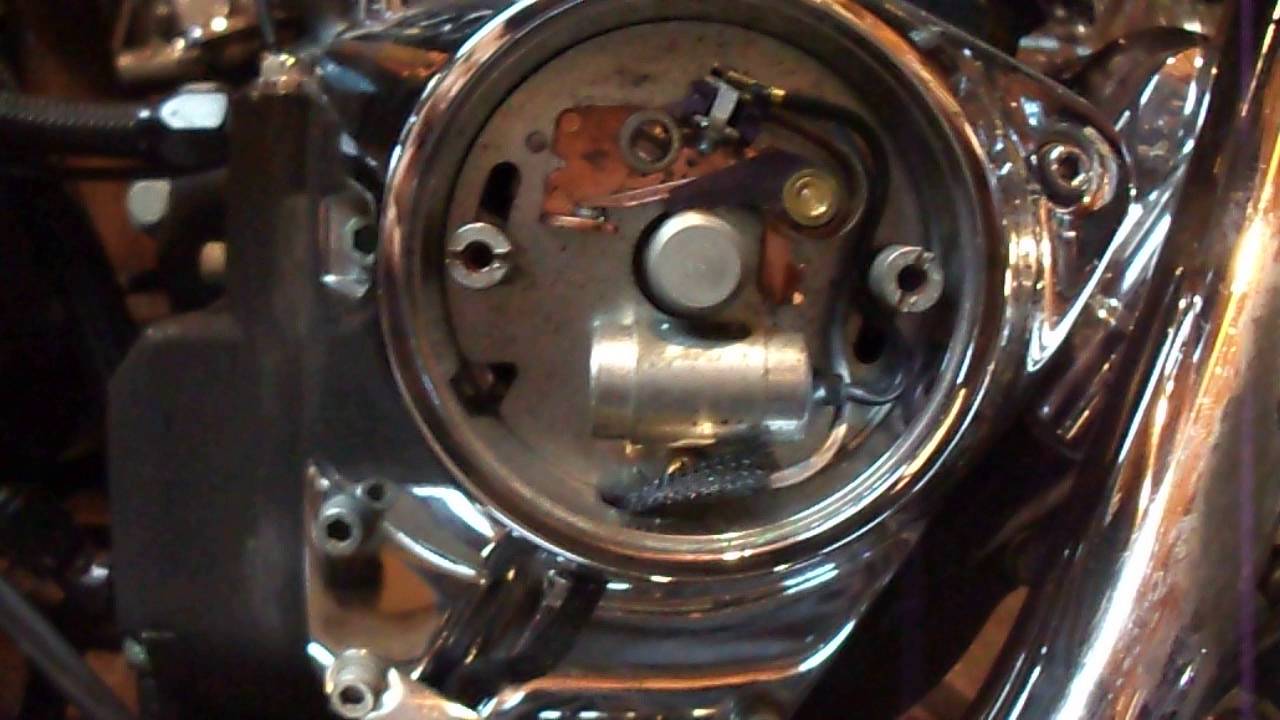 points ignition bad condenser? - YouTube ford distributor wire diagram 