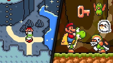 Super Mario World (SMB3 Style) - World3: Vanilla Dome (Walkthrought, All Exits)