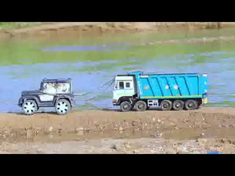 Mahindra Thar Bolero Car Scorpio G-Wagon Car Accident Big WaterFall Pulling Out Crane Truck ? 