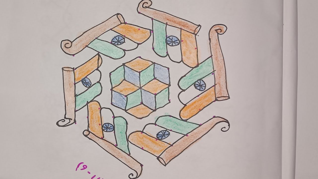 Flag kolam 13:6 kodi 