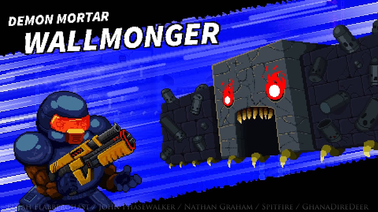 Enter The Gungeon How To Beat Wallmonger Wallmonger - Enter the Gungeon - YouTube