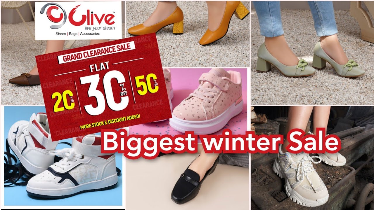 Clive Shoes Winter Biggest Sale flat 50 OffClive Winter New