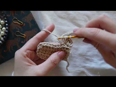 Half Double Crochet decrease (hdc dec.)