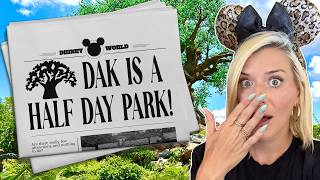 Is This DISNEY WORLD RUMOR True!? | Animal Kingdom Half-Day Park Challenge | Snacks, Rides, Bluey