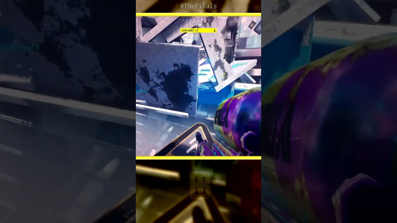 Cinematic building collapse 