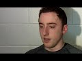 Joe Gleason after 4-4 tie versus Minnesota.MOV