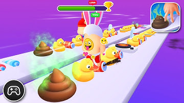 Crushy Fingers - Gameplay Walkthrough Part 56 - Racing Game Levels 294-298 (iOS, Android)