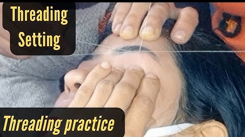 Thick to Thin threading Tutorials l Threading Practical Class l Best threading Setting