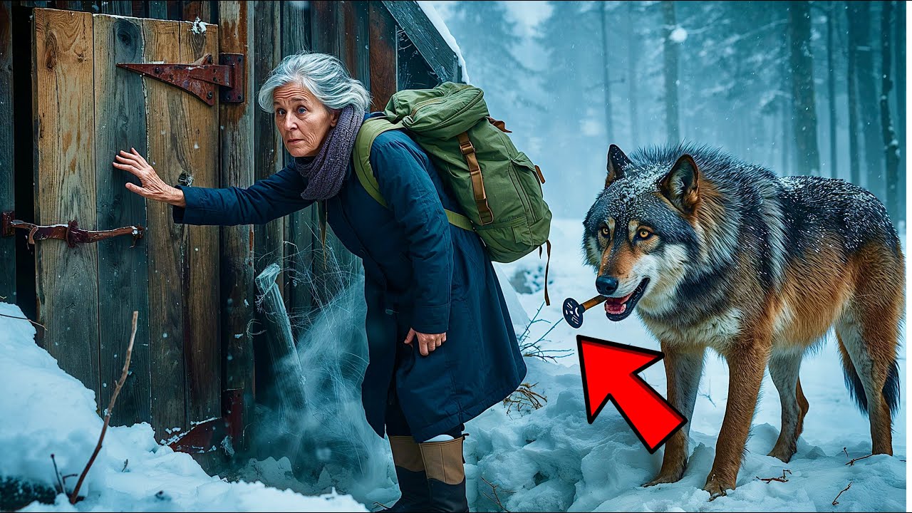 СТАРУШКА С ВОЛКОМ ОБНАРУЖИЛИ ТАИНСТВЕННУЮ ДВЕРЬ… НО ВОЛК ЗНАЛ ЧТО ТАМ ИХ СПАСЕНИЕ!