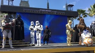 Star Wars: A Galaxy Far, Far Away and First Order March at Disney's Hollywood Studios