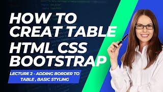 Lecture 2- Add Border in HTML Table with CSS, Basic Styling With CSS - Urdu/Hindi
