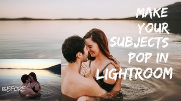 How to make your subject pop in Lightroom Classic | Radial Filter | Teal Garcia