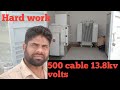 Lv  and hv work in saudi arabia    hv cable  500 138kv volts