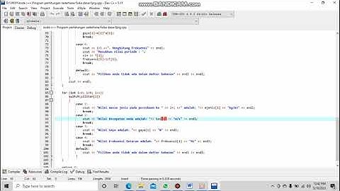 Program C++ dan Flowchart | bidang Fisika dan Biologi | Tugas Besar PKS II