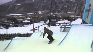 Forest Bailey Run 1 Mens Snowboard Street Round 1 - X Games
