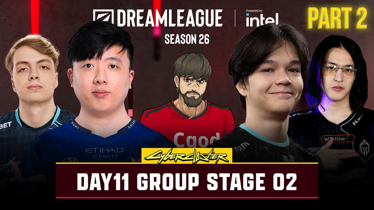 [LIVE] ⚔️Aurora vs NGX ⚔️PARIVISION vs Gladiators 🏆 DreamLeague Season 26 - GS2 - Day 11