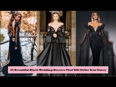 black lace wedding dress long sleeve