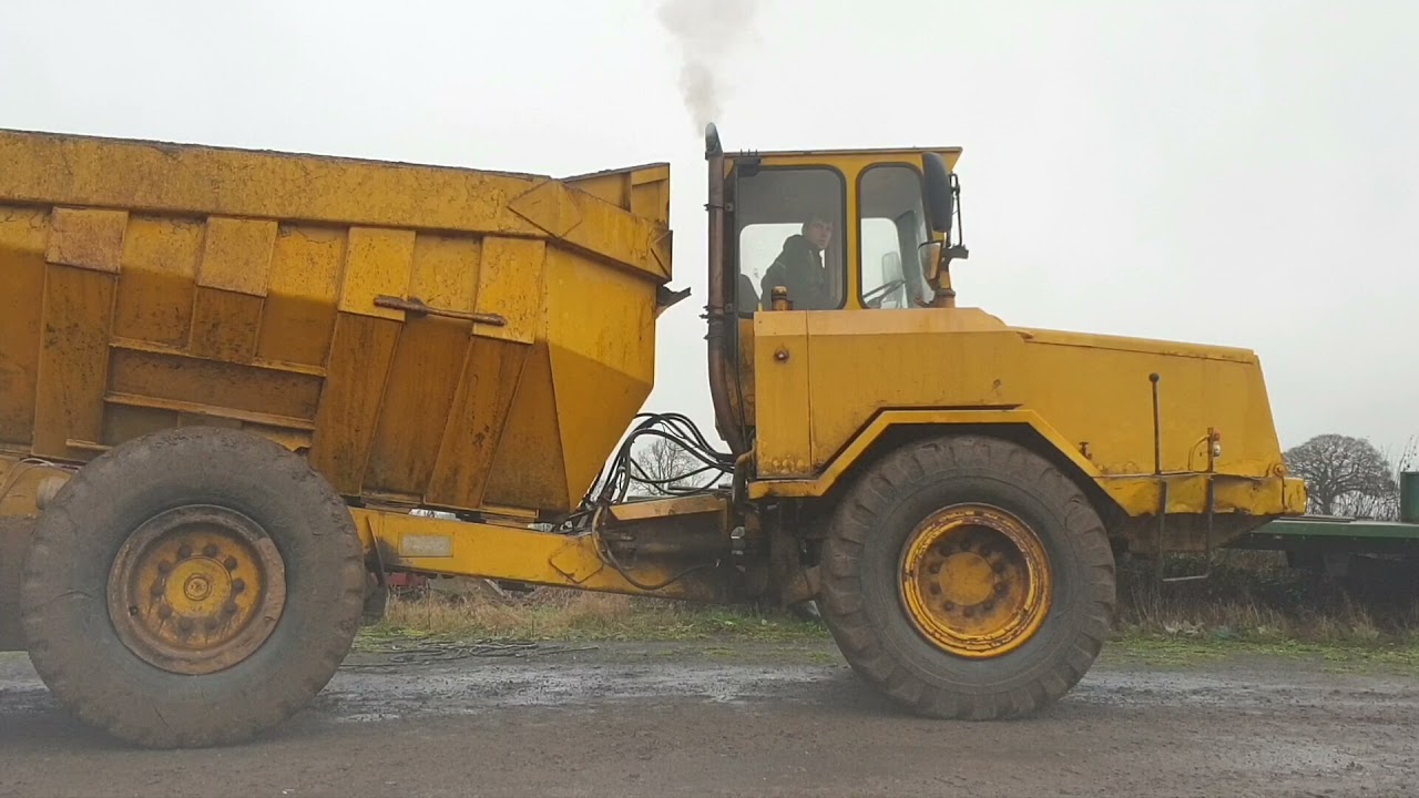 MOXY 5222 S Articulated Dumper Diesel Cold Start (Scania DS8)