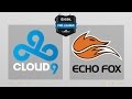 CS:GO - Cloud9 vs. EchoFox [Dust2] Map 2 - ESL Pro League Season 4 - NA Matchday 17