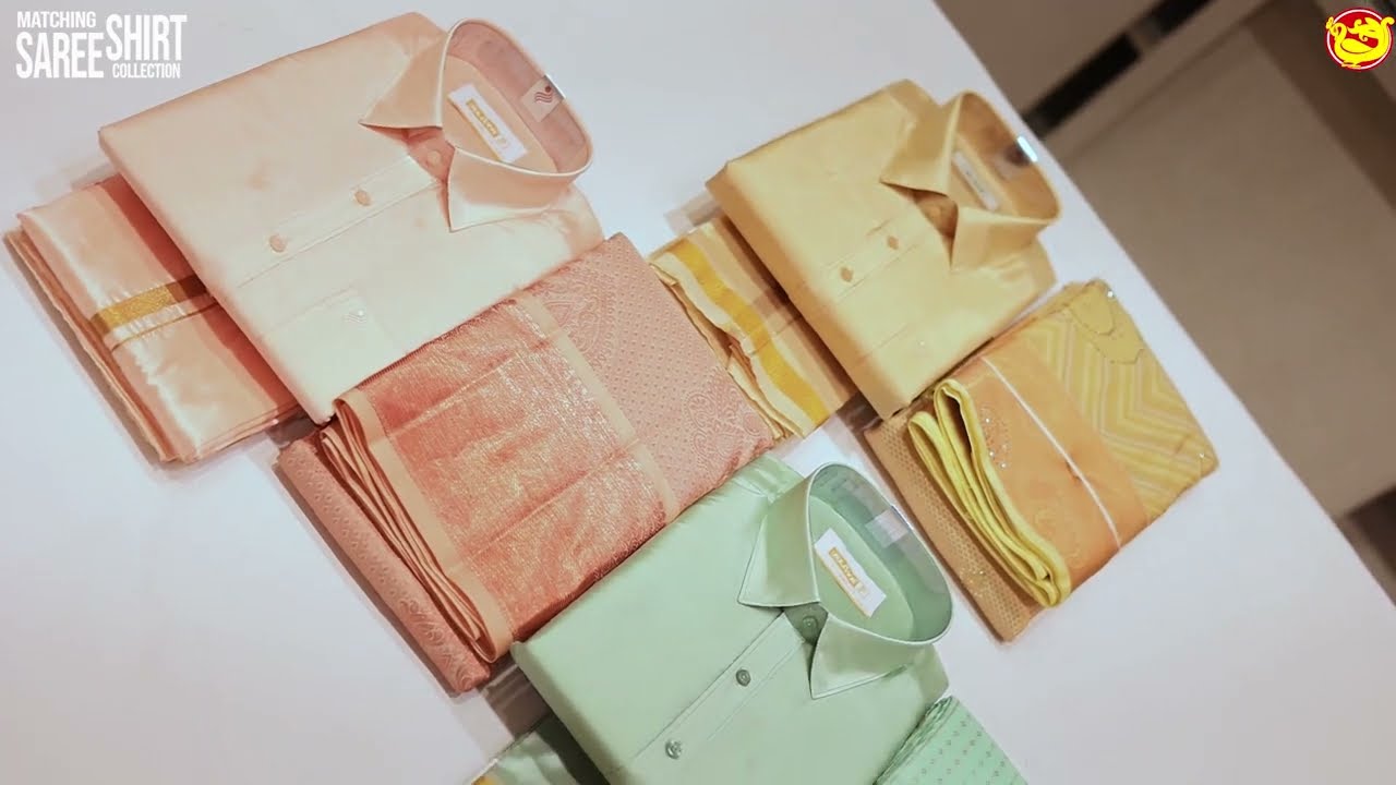 SUBALAYA SILK SAREE WITH MACHING DHOTI SHIRT THENI ANANTHAM SILKS &READYMADES