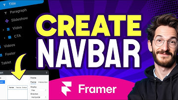 How to CREATE a NAVBAR in Framer (Step by Step) 2025