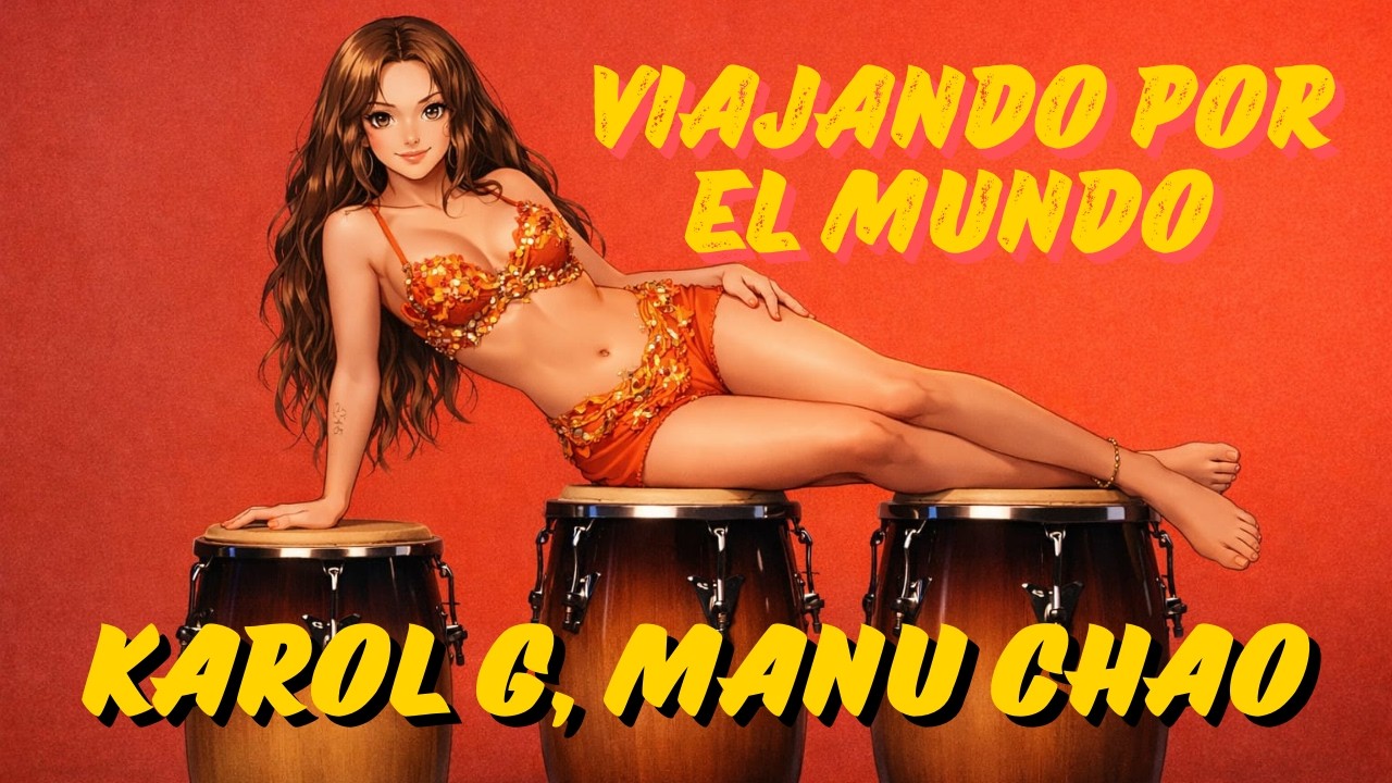 Viajando Por El Mundo- KAROL G, Manu Chao [Letras/Lyrics]