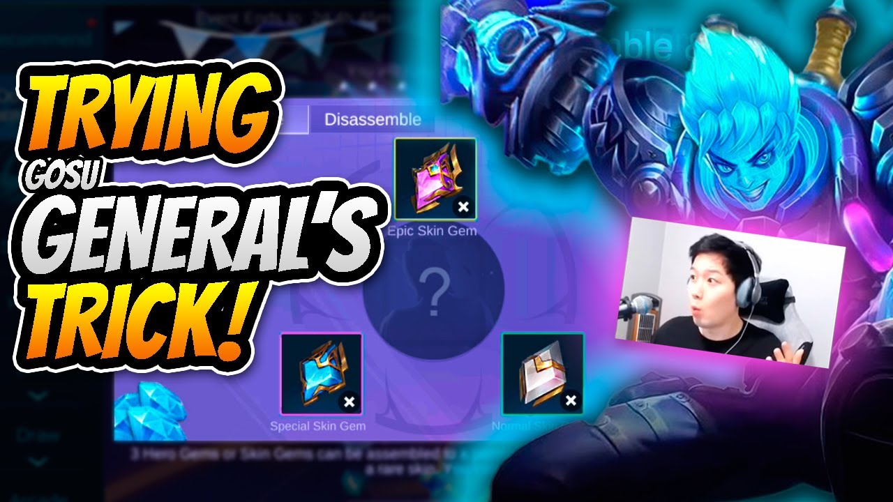 I TRIED GOSU GENERAL's TRICK & THIS HAPPENED... (DOUBLE 11 DIAMOND VAULT EVENT in MOBILE LEGENDS)