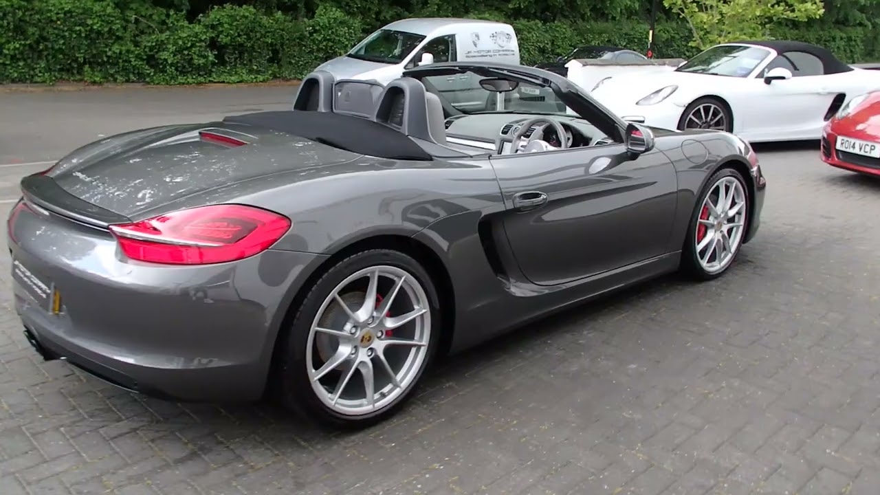 Boxster 981 3.4 S PDK - YouTube