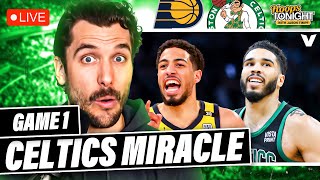 Pacers-Celtics Reaction: Indiana CHOKES, Jayson Tatum TAKES OVER in Boston OT win | Hoops Tonight