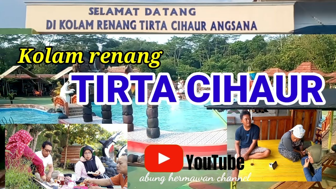 KOLAM RENANG CANTIK. Tirta Cihaur Angsana Subang. 24 Juni 2023