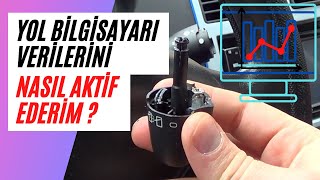 Yol Bilgisayarına Buton Uygulaması, On Application To Trip Computer, Peugeot 307