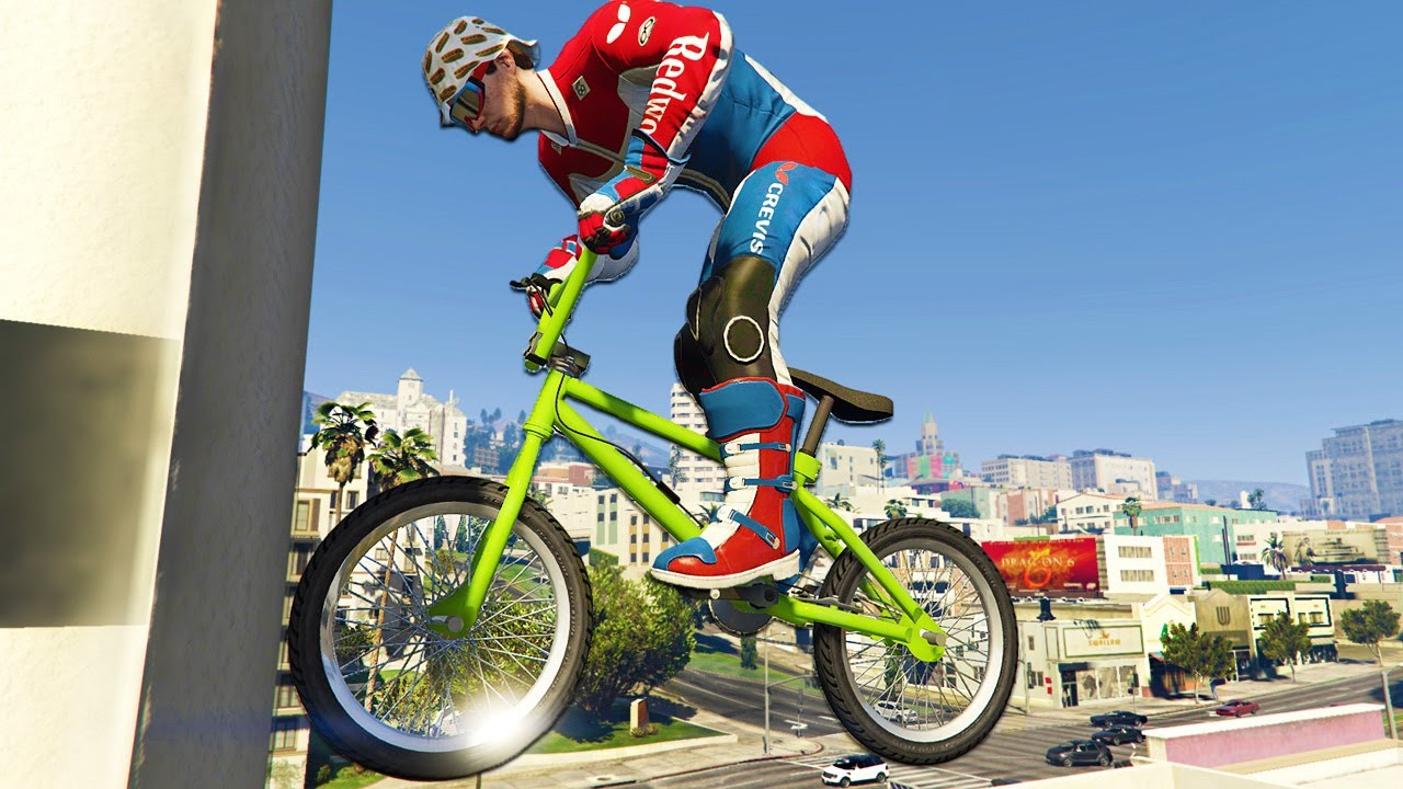 I Didn't Know The BMX Bike Could Do That GTA Online DLC YouTube