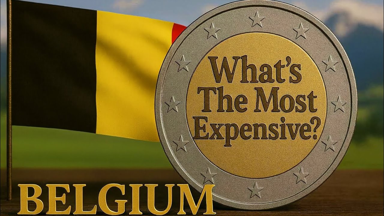 Какая самая дорогая монета в 2 евро? Бельгия 🇧🇪