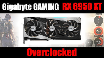 Gigabyte RX 6950 XT GAMING OC 16G | Overclocked