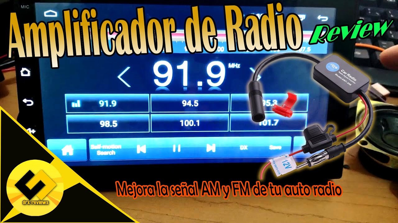 Amplificador de Señal de Radio FM y AM 