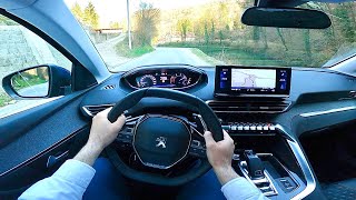 New PEUGEOT 5008 2021 - POV test drive & REVIEW (Blue HDi, 130 HP EAT8)
