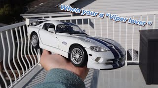 When Your A Dodge Viper Lover Viper Collection