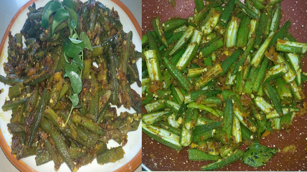 भेंडीची भाजी Okra ( Lady Finger ) Recipe Bhindi Recipe Bhindi ki