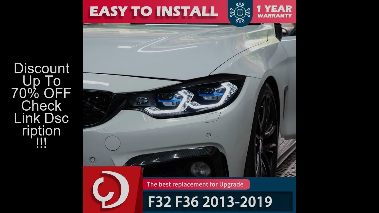 AKD Car Lights For F32 2013-2019 Ful LED Headlight F36 F33 DRL 425i 428i 430i 435i Led Projector Dyn