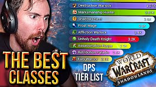 Are Trash! Asmongold SHOCKED By Shadowlands DPS Rankings (Best Classes & Specs) | - YouTube