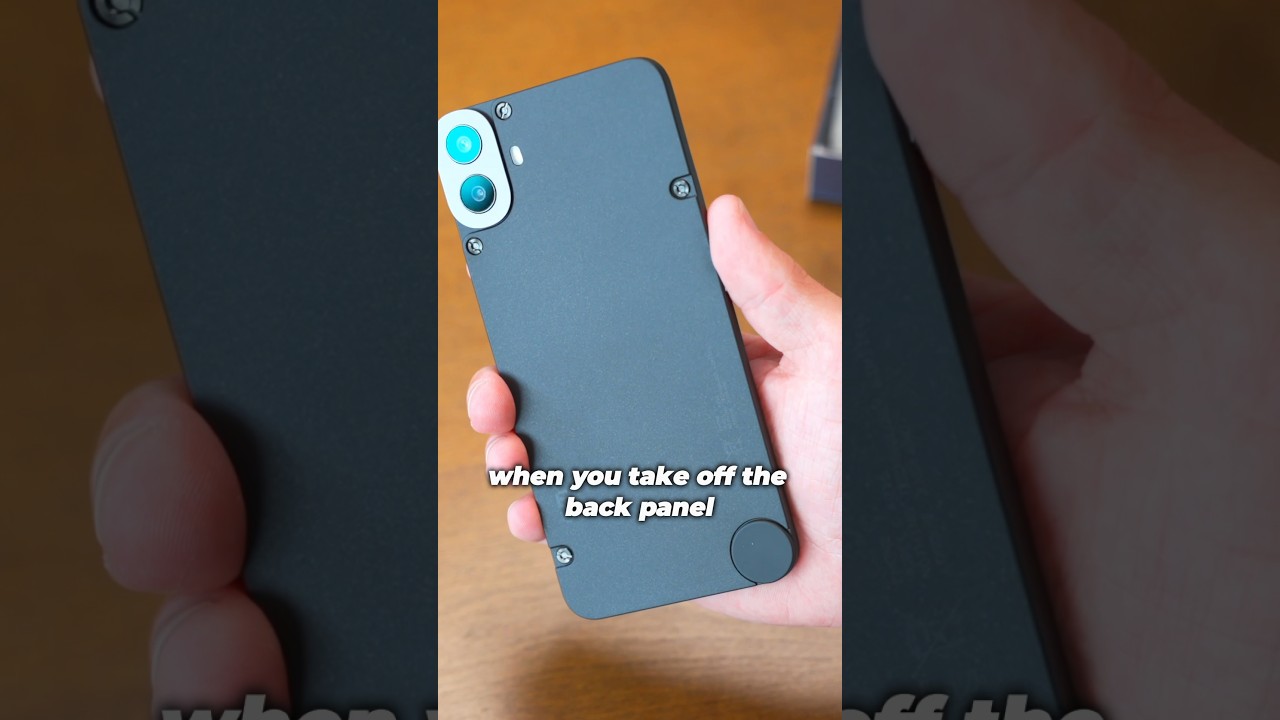 NEW MODULAR phone! This is the CMF Nothing Phone 1 #CMFPhone1 #Nothing #Android
